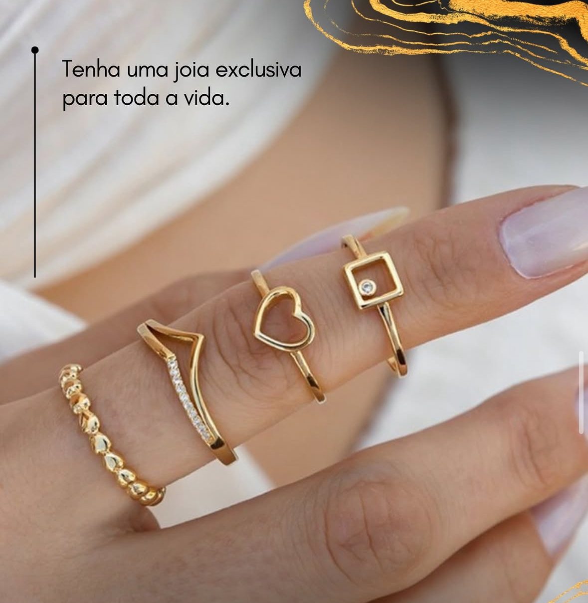 Anéis — Nobre Orique Anéis exclusivos Nobre Orique