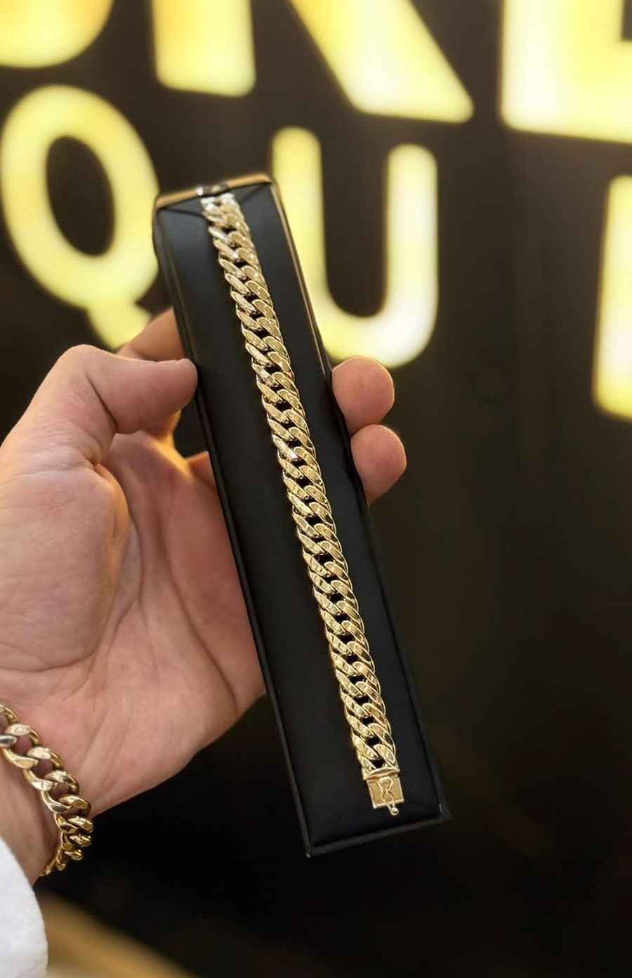 Pulseira em ouro Nobre Orique