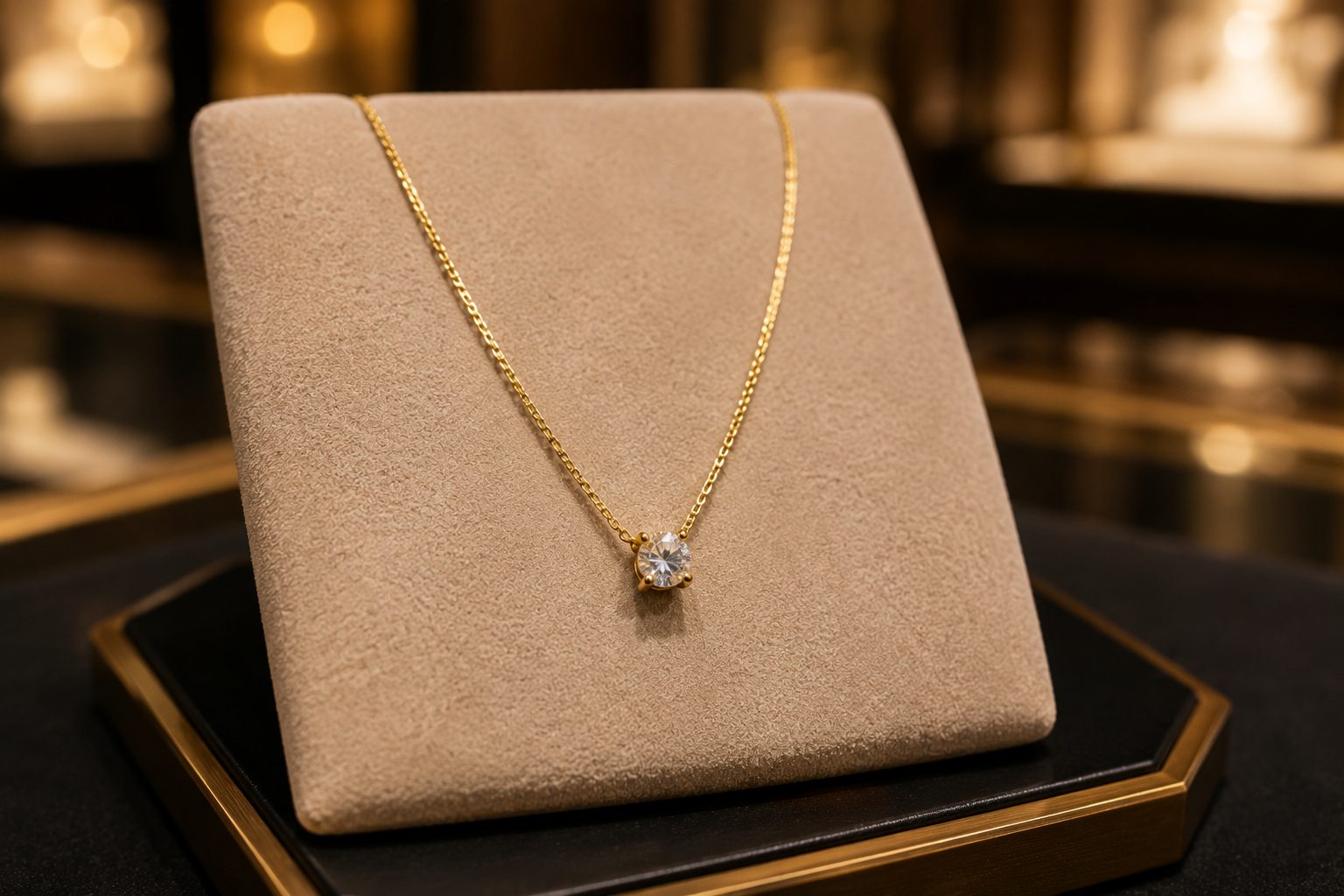 Colar com pingente Nobre Orique em ouro